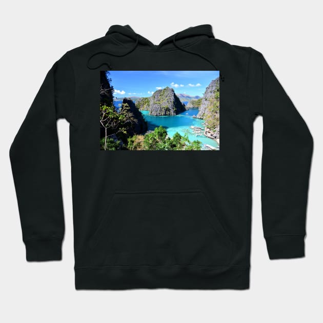 Lagon Palawan , Philippines Hoodie by franck380